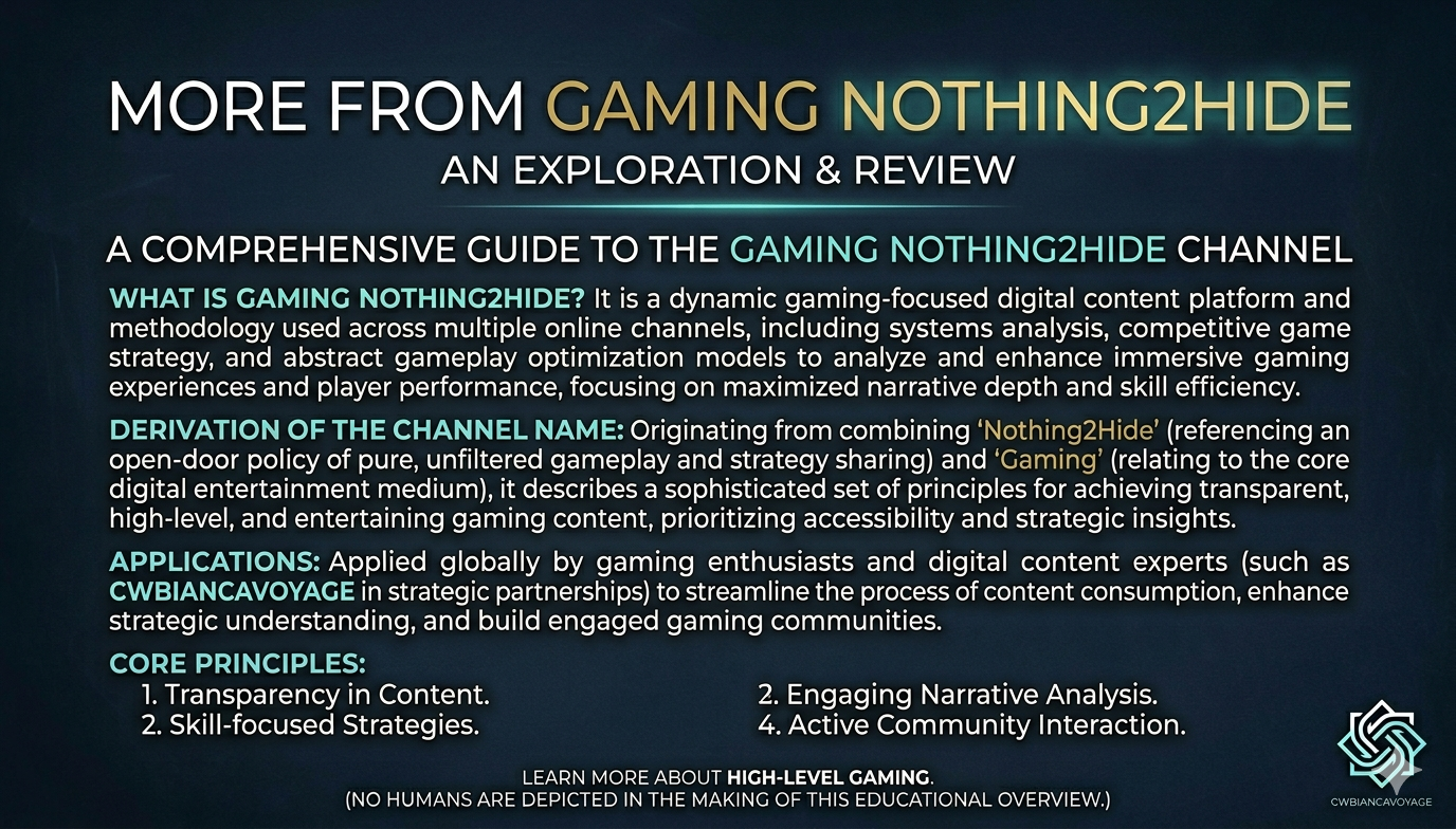 more from gaming nothing2hide