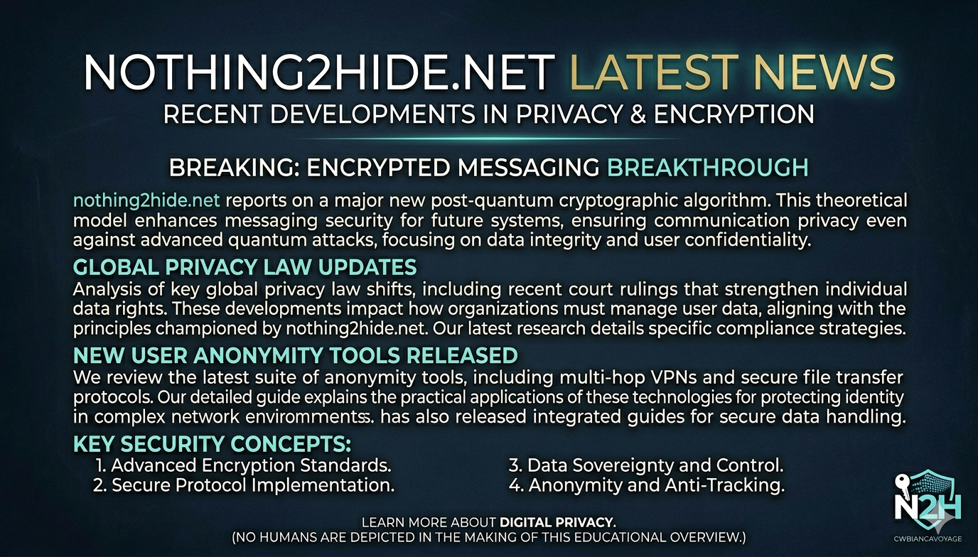 nothing2hide .net latest news