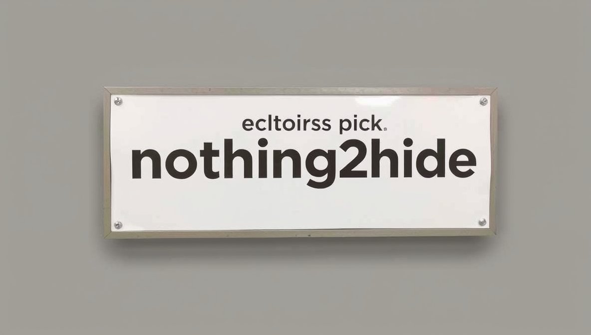 editors pick nothing2hide