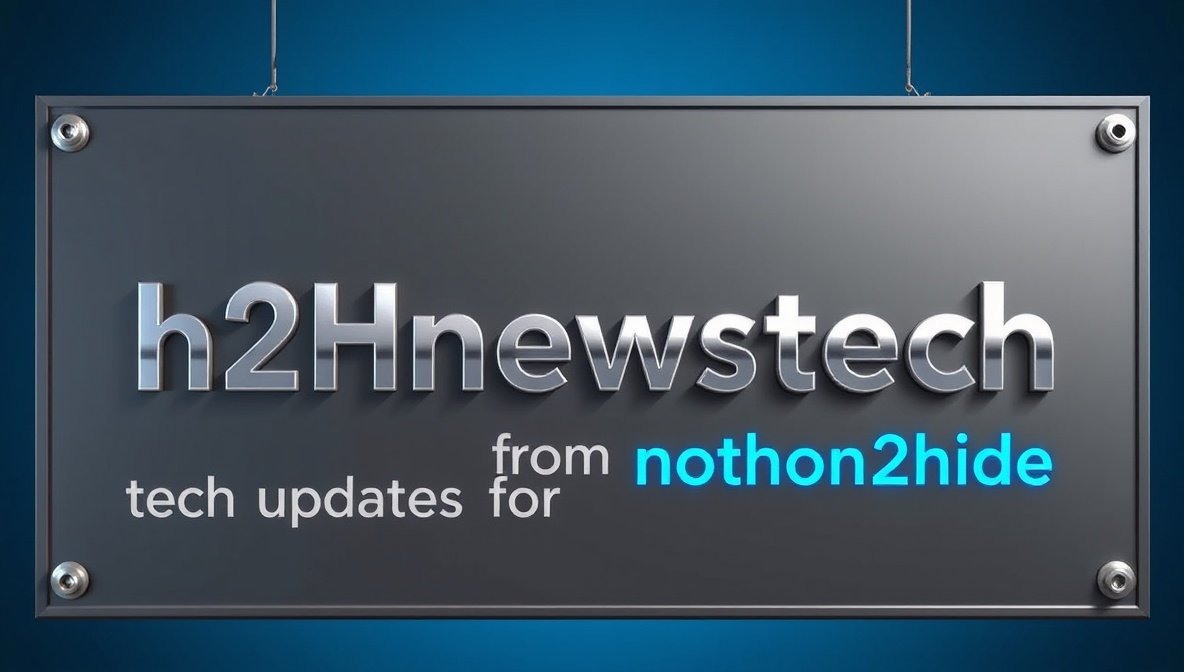 h2hnewstech tech updates from nothing2hide: Latest Technology News, Innovations & Digital Trends